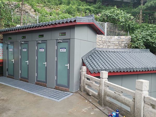 内蒙古泰山仿古造型零排放循环冲水厕所